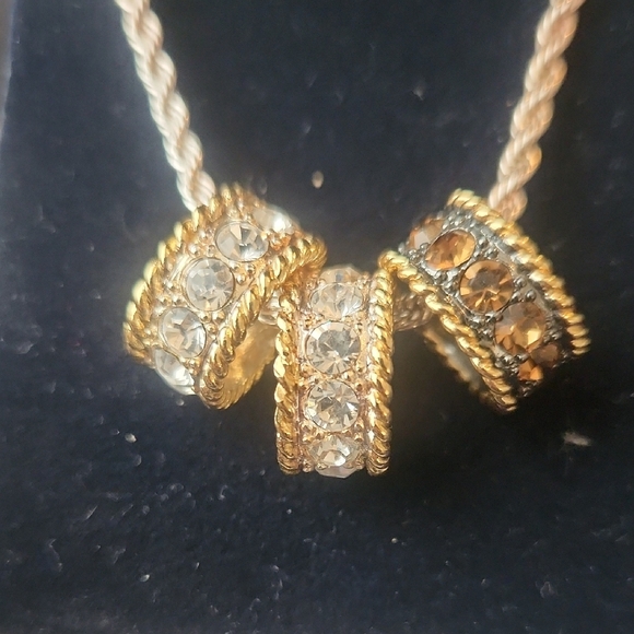 Montana Silversmiths Gold and Silver Necklace And Earring Set - Picture 2 of 5